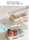 Sealed Food Storage Box, Large Capacity Portable Lunch Box with Handle, Leak-Proof Food Container for Outdoor Picnic Camping Kitchen