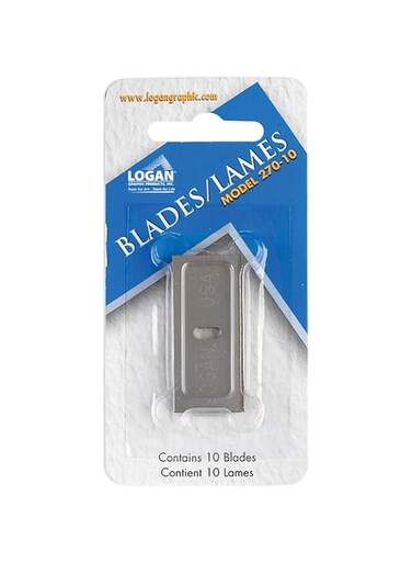 Logan 747004 replacement blades no. 270-10 pieces