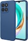 Case for Honor X7C, Liquid Gel Rubber Bumper Case with Soft Microfiber Lining Cushion Slim Shockproof Protective with Camera Protection Cover for Honor X7C 2024.