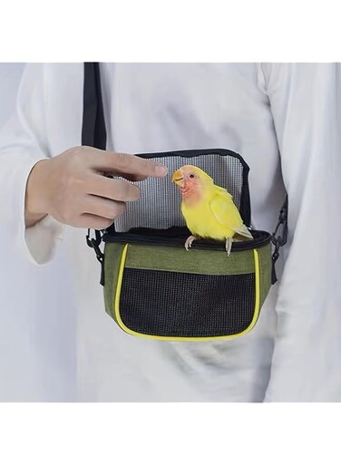 Doogle Hamster Carrier，Hamster Outgoing Bag,Breathable Guinea Pig Travel Pouch with Adjustable Strap for Small Animal Hamster Sugar Glider Hedgehog Squirrel Guinea Hamster Pig (Medium)