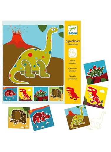 Djeco Stencils Dinosaurs