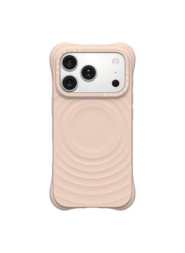 Casetify RIPPLE Case w/ Magsafe for Apple iPhone 17 Pro 6.3" 2025   6.6-Ft Drop Protection, Fashion Cover, Instagrammable, Slim Lightweight, Eco-Friendly, Wireless Charging - Oat
