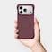 CASETiFY iPhone 18 Pro Max The Ripple Case   MagSafe Compatible, 6.6-Ft Drop Protection, Premium Soft-Touch Silicone, Anti-Static Coating, Raised Screen &amp; Camera Edges, Slim Grip - Fig Purple