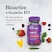 New Chapter Organic Vitamin D3+ Gummies &ndash; 72% Less Sugar, 1, 000 IU USDA Organic Vitamin D, One Daily Gummy For Strong Bones &amp; Muscle Function, Non-GMO, Gluten Free, Mixed Berry Flavored, 60Ct