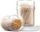 Bamboo Wooden Toothpicks - Double-Sided Round Toothpicks with Dispenser for Teeth, Appetizers, Fruits &amp; DIY Crafts" 2-Pack