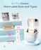 NIIMBOT B2 PRO Label Maker Machine, 300DPI HD Thermal Photo Label Printer, Support Red -Black Dual Color Printing, Sticker Printer for Home, Business and Office, Came with 1 Roll Label,Silver