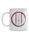 Japanese Name Rama Art Printed Coffee Mug White/Red/Black