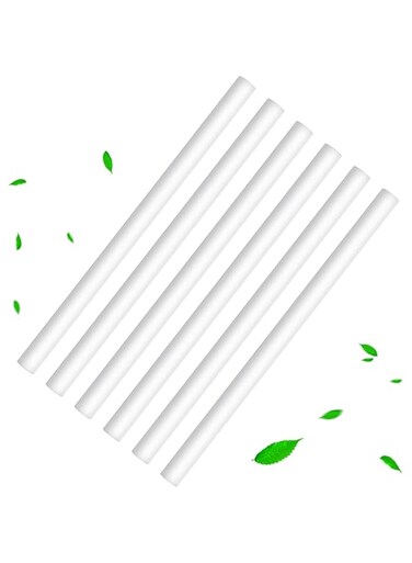 POBLLEM 20 PCS cotton filter sticks, Mini Humidifier Filter Replacements Per Stick -for Travel, Car, Baby Bedroom, Office - Portable Clean Personal Cooling Air - Cotton Fiber Wicks