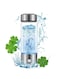 Hydrogen Water Bottle Generator - Portable Hydrogen Water Ionizer Machine SPE PEM Tech, Rechargeable Hydrogen Rich Water Glass Bottle for Home Gym Office and Travel Hydrogen Bottle