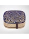 Luxury Wooden Jewellery Box, Khatamkari Marquetry Design, Hand-Painted Floral Pattern