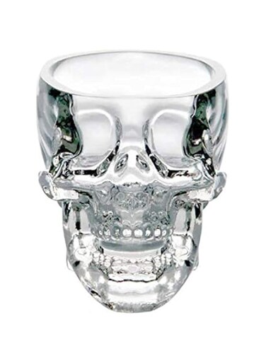 1 pc Doomed Skull Glass Wine mug Beer Glasses Shot Crystal Skull Head Vodka Shot Wine Novelty Cup