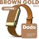 Dado Luxe Tapered Leather Replacement Band Compatible with WHOOP 5.0 Life/MG Fitness Tracker &ndash; Durable &amp; Comfortable   Not for Whoop Gen 4