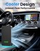 Carlinkit 5.0 Wireless CarPlay/Android Auto Adapter &ndash; Convert Wired CarPlay &amp; Android Auto to Wireless &ndash; Stable Connection for Car Multimedia &ndash; Easy Setup &amp; Compatibility &ndash; 24/7 Online