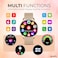 ArmFit QUEEN Smart Watch For Women IOS And Android Fitness Tracker Waterproof Black