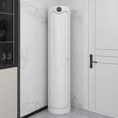 360&deg; Rotating Shoe Rack Spinning Shoe Tower, 13 Tier Storage Shoe Organizer - White