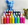 Cutiecute Acrylic Paints 60ml Bottles Rich Pigmented Premium Acrylic Paints Beginners and Kids DIY Bear Paint toys Crafts 12Pack