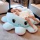 Cutie cute Extra Large Size Reversible Big Octopus Plushie Huggable and Soft Sensory Fidget Toy Stuffed Animals That Show Your Mood - Gift for Kids and Adults Blue-Pink 90cm