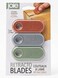 Retracto Blades Mini Box Cutter Set &acirc;&euro;&ldquo; 3 Piece Retractable Utility Knife Compact Safety Cutter for Cardboard Packages Letters Portable Sharp Blade for Home Office Warehouse Use