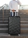 CRYSTONE 3 PCS ABS LUGGAGE TROLLEY SET - NAVY