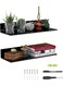 38 Cm Black Acrylic Wall Shelves, Pack Of 2, L Shape Acrylic Floating Shelf