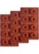 Vortex Mold for Making Chocolate, Candy, Pudding, Cookies, Pack of 3