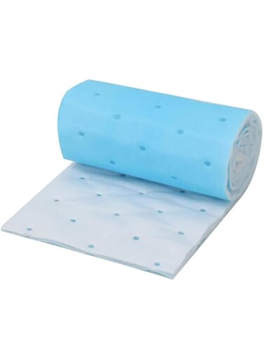 10 Pcs Hood Grease Filters,Hood Grease Filters,Kitchen Range Hood Oil Absorbing Cotton, Disposable Range Hood Grease Filter Paper with Impermeable Membrane (Blue)