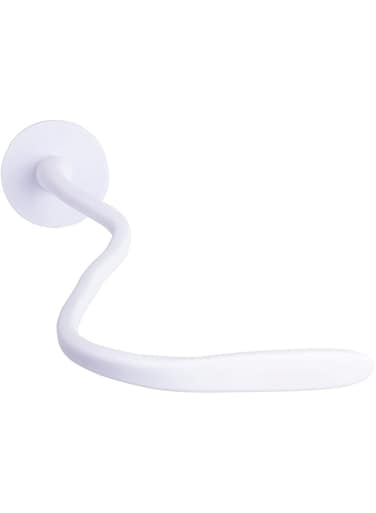 LEVOSHUA Front Load Washer Door Prop, Magnetic Washing Machine Door Holder, Keep Washer Door Open, Flexible Prop Fits Most Washing Machines White