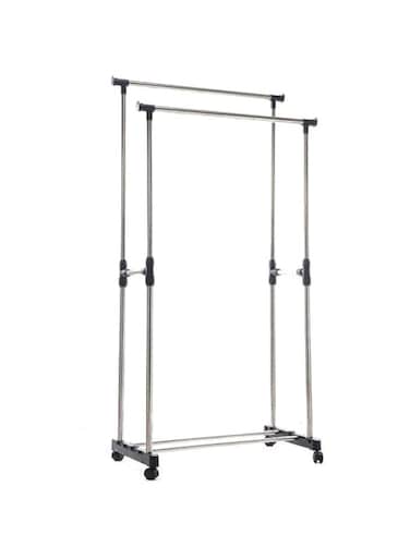Double Pole Cloths Rack