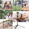 ULANZI MT-44 Extendable Phone Tripod 59 Selfie Stick Vlog Stand with 2 in 1 Phone Clip 360&deg; Ball Head Camera Tripod for iPhone Sony Canon DJI Osmo Action Camera Lightweight for Travel