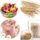 Bamboo Toothpicks &ndash; Food-Grade Wooden Picks, Splinter-Free, Eco-Friendly Cocktail Sticks for Appetizers, Fruit, BBQ &amp; Dental Use with Storage Container