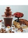 New Mini Chocolate Fountain Three Layers Creative Design Chocolate Melt With Heating Fondue Machine DIY Mini Waterfall Hotpot, coffee,