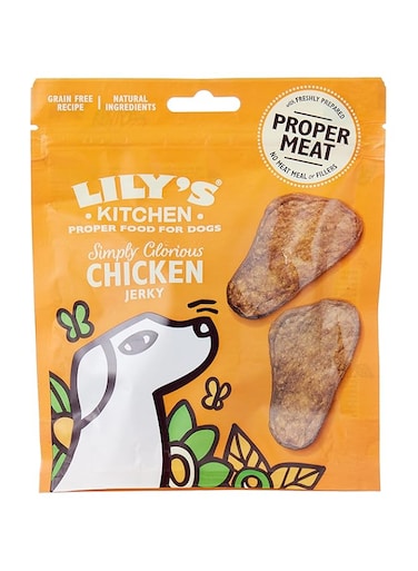 LILY'S KITCHEN Simply Glorious Chicken Jerky Dog Treats- 70G