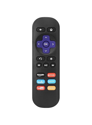 Replacement Remote Control For Roku Ultra, Roku Player (Roku 1/2/3/4, HD/LT/XS/XD), Express/Premiere/Ultra; NOT for Roku TV or Roku Stick