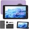 C idea CM518 Pro 7" Tablet, Android 13, Quad-Core, 8GB RAM 512GB ROM + Expandable Storage, Dual Camera, SIM, WiFi, Bluetooth, Stylus &amp; Case, Purple