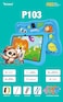 TELZEAL P103 &ndash; 10.1&Prime; Kids‑Ed Tablet, 4 GB RAM &amp; 128 GB Storage, Android 13, Dual‑SIM &amp; 5G Wi‑Fi(BLUE)