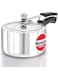 3.0Liters Classic Aluminium Pressure Cooker With Inner Lid(CL3W), Silver Silver