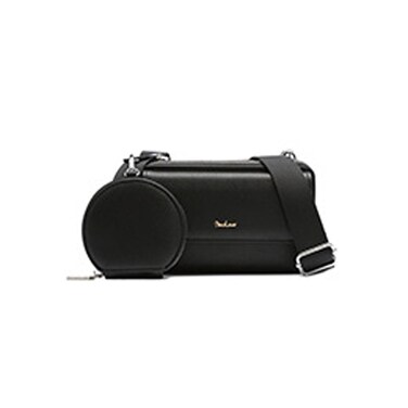 Women's Cross-Body Bags Black Chain Bag Handbags for Women,Lightweight Crossbody Designer Shoulder Bag Purse,Ladies Fashion Phone Bag，Adjustable Strap PU Leather with Multi Zipper Pockets