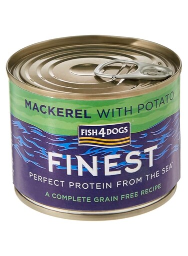 Fish4Dogs Mackerel Complete Wet Dog Food 185g