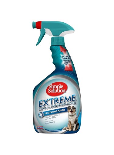 Simple Solution Extreme Dog Stain Odour Remover, 32 Oz, White