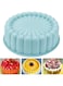 Pan Silicone, 18cm Nonstick Round Cake Molds for Cheesecake, Chocolate Cake, Brownie, Tart, Pie, Flan, Bread Baking Pans, Nordic Green