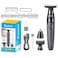 KEMEI KM-114 Proffessional Design 3 in 1 Electric Multi Function Grooming Set, One Blade Trimmer, Reciprocating Shaver and Nose Trimmer, IPX5 WaterProof