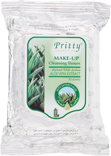PRITTY ALOE MAKEUP TISSUE 30S