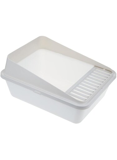 ALL FOR PAWS Go Fresh - High Back Cat Litter Box Small - Sand