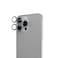 iFroog Trio Camera Lens Guard, impact-resistant, smudge-resistant, HD clarity for iPhone 16 Pro / 16 Pro Max, anti-scratch, high durability, easy installation - Silver