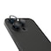 iFroog Trio Camera Lens Guard, impact-resistant, smudge-resistant, HD clarity for iPhone 15 Pro Max, anti-scratch, high durability, easy installation - Black

