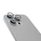 iFroog Trio Camera Lens Guard, impact-resistant, smudge-resistant, HD clarity for iPhone 15 Pro Max, anti-scratch, high durability, easy installation - Silver
