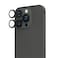 iFroog Trio Camera Lens Guard, impact-resistant, smudge-resistant, HD clarity for iPhone 14 Pro Max, anti-scratch, high durability, easy installation - Black
