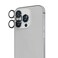 The iFroog Trio Camera Lens Guard, Impact-Resistant, Smudge-Resistant, HD Clarity for iPhone 13 Pro Max, Anti-Scratch, Easy Installation, Full Protection - Silver
