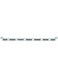 Tescoma Suspension Bar cm 40-6 White Hooks Presto, Assorted, 43.5 x 8.5 x 2.7 cm