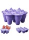 Free Ice Lolly Moulds Set of 7 Reusable Popsicle Makers for Kids and Adults Perfect for DIY Fruit Yogurt and Juice Treats